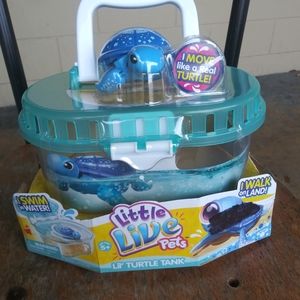 Little Live Pets - Lil' Turtle Tank - STARRY - BLU